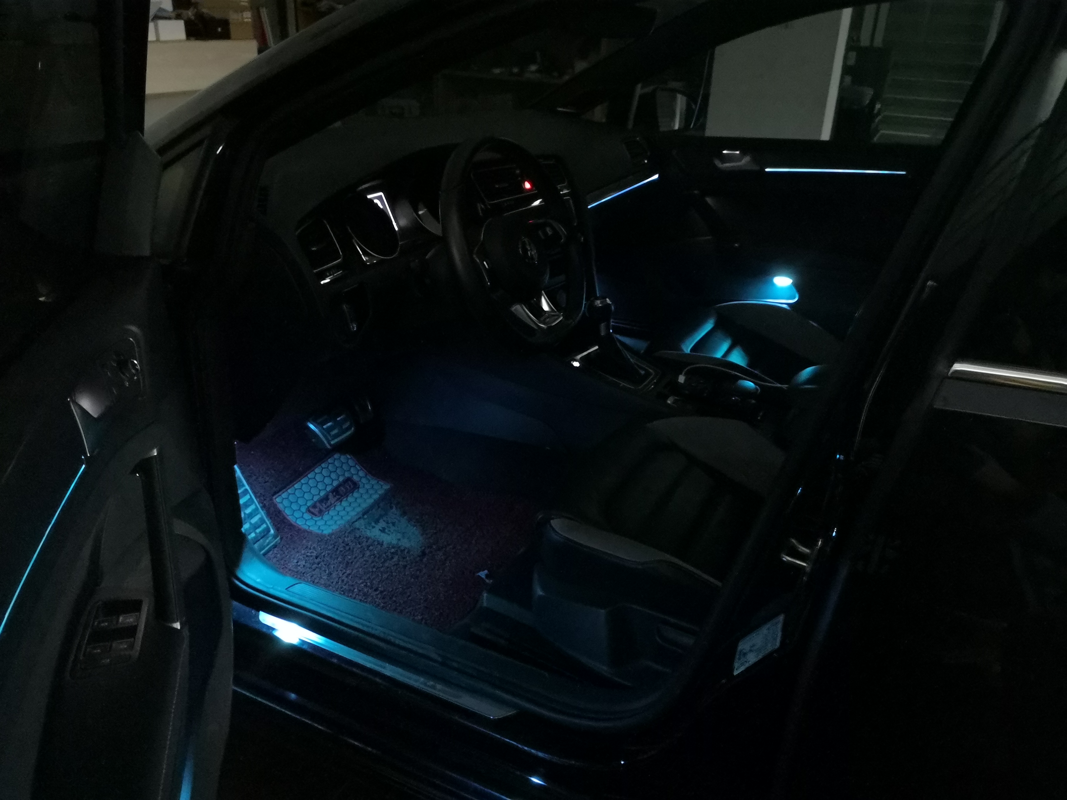 LED interior multicolor atmosphere lamp ambient light footwell light