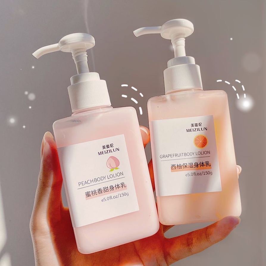 Fruity body lotion full body moisturizing skin moisturizing moisturizing lasting fragrance long student peach body deodorant