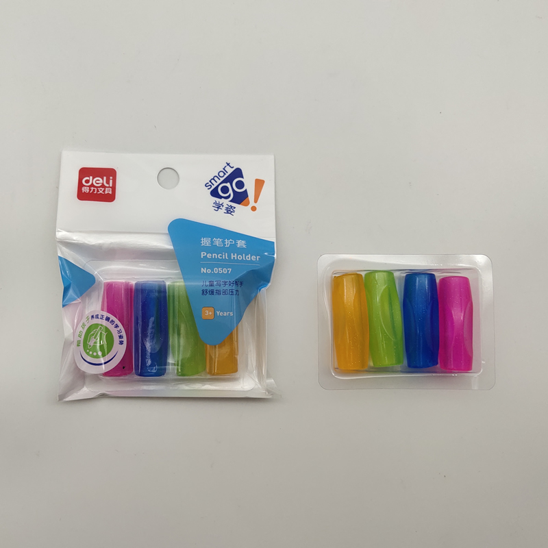 Deli Elementary School Student 0507 Pen Grip Corrective Pen Grip Posture Pencil Sleeve Children's Grip Pen Sheath Grip Sleeve
