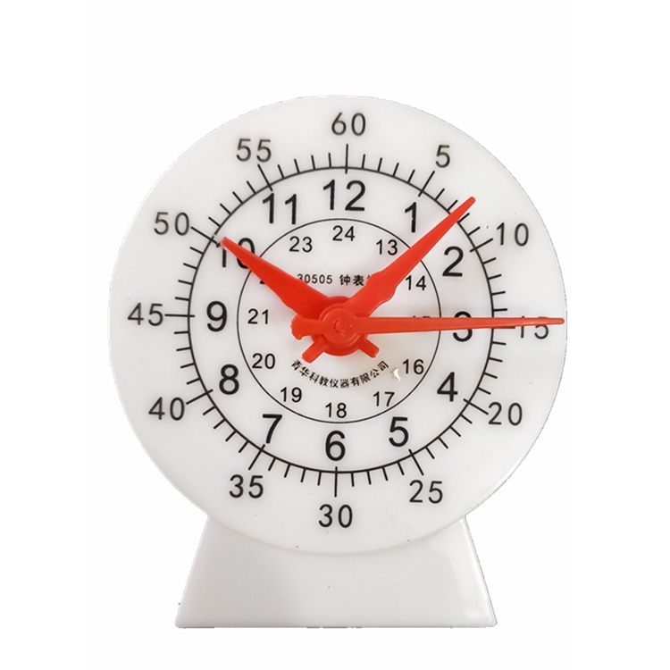 Children's clock learner Early childhood teaching clock teaching aids First grade students know the time clock face clock model