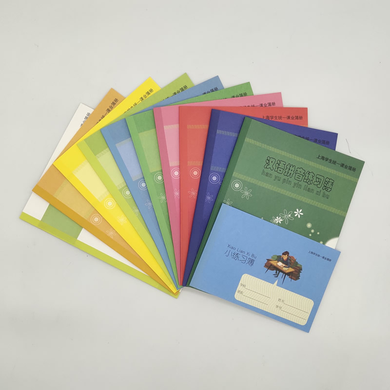 Jiansheng Shanghai primary school student homework book Composition practice Pinyin Tianzi Grid Mathematics Digital Language English book