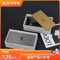 Медицинская маска, коробка для хранения, настольный пульт, туалетный столик, коробочка для хранения, легкий роскошный стиль