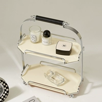 Черная металлическая акриловая система хранения, духи, косметическая аромотерапия, стенд, простой и элегантный дизайн