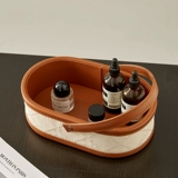 Ретро универсальная ткань для гостиной, пульт, коробка для хранения, система хранения, ящик для хранения, французский стиль