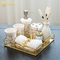 Керамический комплект, ополаскиватель для рта, зубная щетка, в американском стиле, европейский стиль