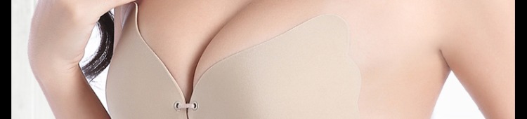 Ngực dán silicon áo ngực vô hình ngực nhỏ tập hợp váy cưới dày chống trượt trên hỗ trợ không có dấu vết chống ánh sáng nu nubra miếng hoa dán ngực
