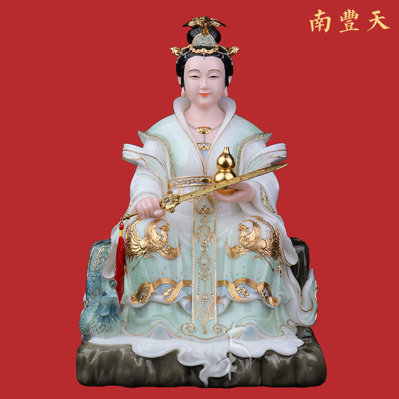 Nanfeng Tian Buddhist Nine Day Sister Statue of Nine Days Virgin Madame Han Baiyu House Living Room