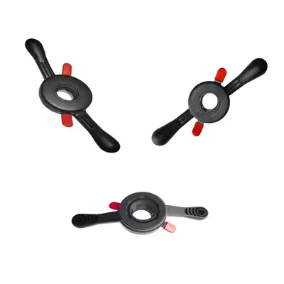 Automobile dynamic balance machine parts balance meter quick nut lock tire nut elastic opening and closing nut