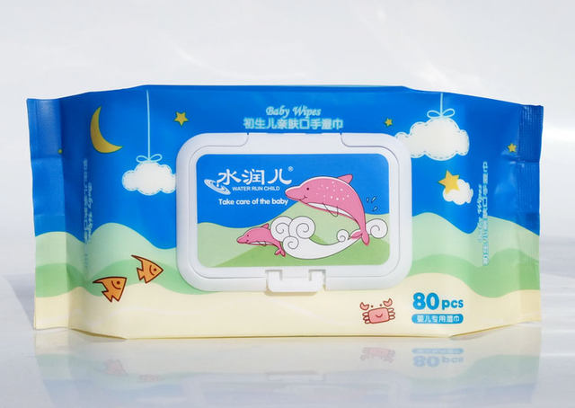 Hydrating baby wipes for newborn baby soft skin wipes with cover for hand and mouth baby 80 pumps 4 packs