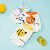 Summer Puppy clothing Vest Thin small dog bag belly spring Summer Teddy Beauty Breathable Sunscreen Sleeveless Princess