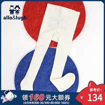 (Shopping mall same model) A Luhe such as childrens clothing 2021 autumn girls pantyhose stockings bottom socks ABAF5CI601