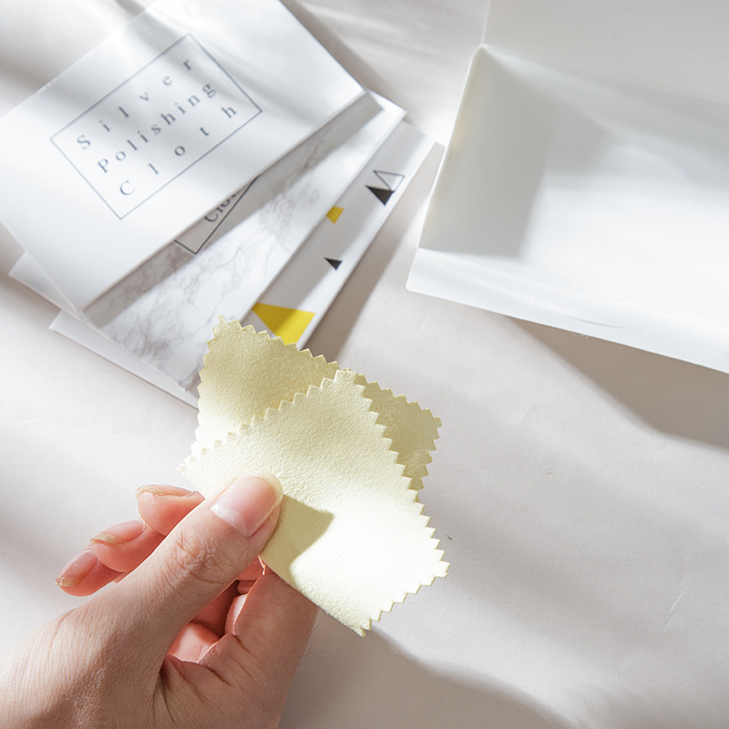 Silver cloth wipe silver cloth professional jewelry polishing cloth wipe silver cloth cleaning on silver cloth