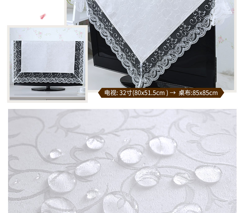 Châu Âu không thấm nước ren trắng khăn trải bàn Hàn Quốc vải ghế bao gồm ren cà phê bàn ​​cờ cờ trang trí pad khăn ăn khách sạn