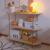 Birch Wood Marine Board Shelve Net Red Living-room Bedroom Debris multilayer plates Floor Lockers Easy to contain