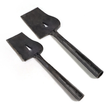 Brick knife bricklaying Wall artifact double-sided tile knife mud knife bricklayer artifact new tool bricklaying knife steel brick knife forging steel brick knife