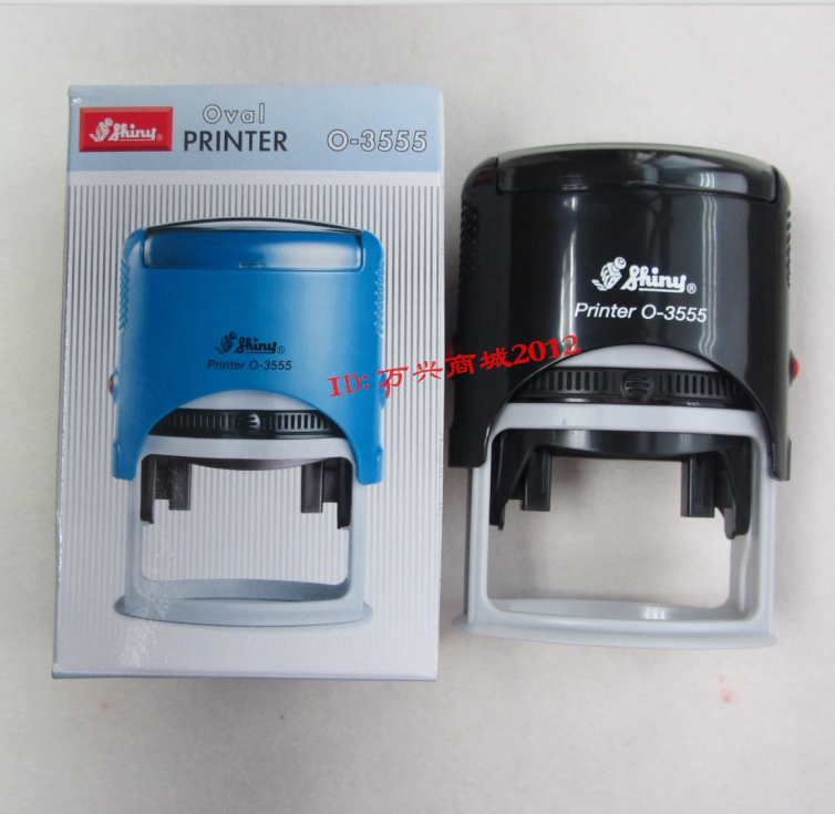 Shiny O-3555 seal Built-in ink stamp back stamp Temporary issue stamp Convenient and easy to use