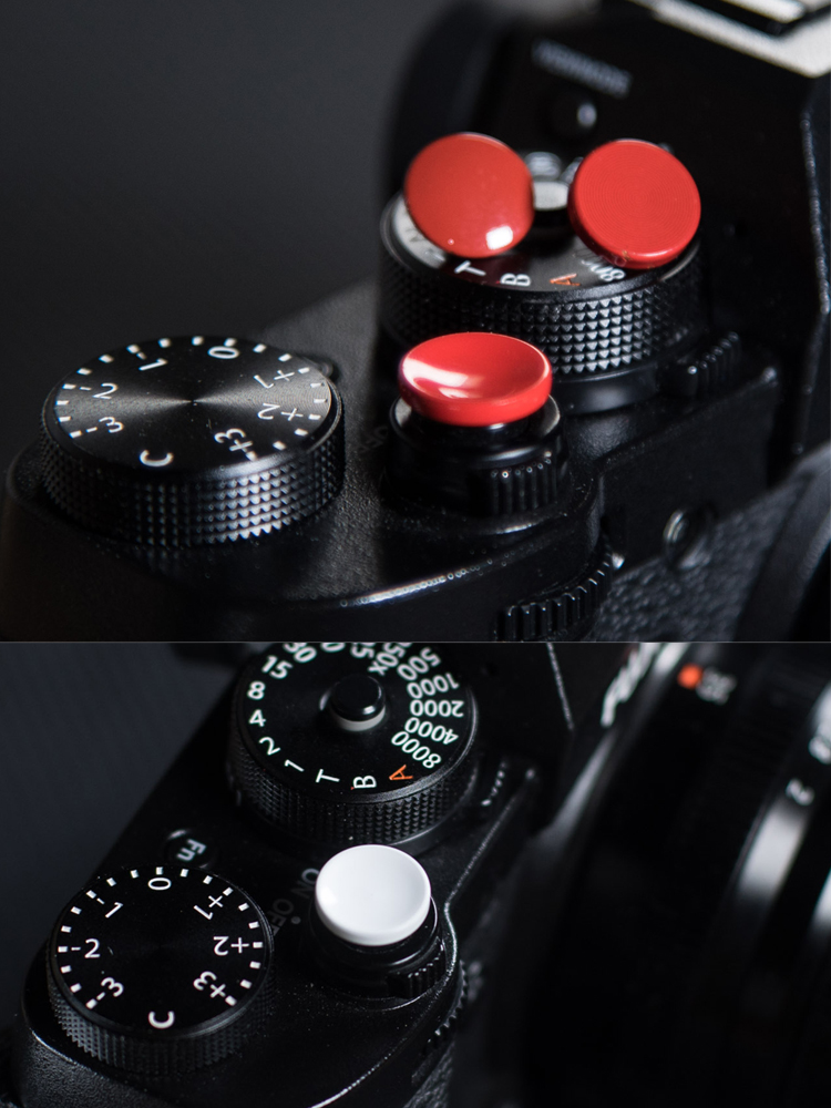 Bai Zhuo Sony Nikon nút camera chụp áp dụng Leica Fuji XPRO2 X100F T XE3 XT20 10 XT2 3 GS645s M5 M6 M7 M8 M9 FM2 RX1RII - Phụ kiện máy ảnh kỹ thuật số balo máy ảnh crumpler