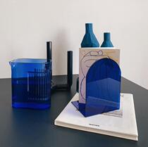 Acrylic Transparent Portrait Ins Wind Book Stand Book Clip Containing Desktop Book Blocking Students Bookshelves Separator Books Leaning On The Hem