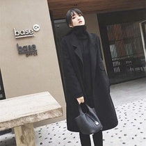 SANDRO MOSCOLONI double-sided cashmere coat womens mid-length Korean version 2021 new wild wool coat