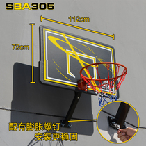 Basketball frame hanging outdoor basketball frame standard basketball frame indoor childrens outdoor home backboard wall-mounted shooting basket