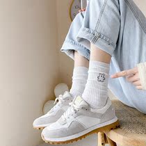 White socks small head female cute Japanese leisure autumn ins Tide college style summer long tube pile socks