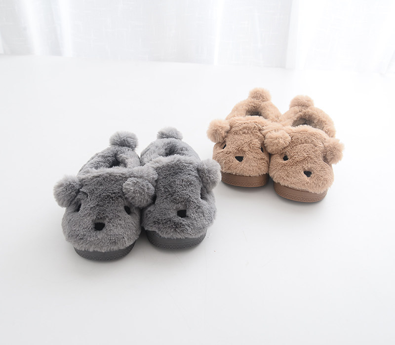 Pantoufles enfants en suède - Ref 1005127 Image 9