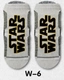 Star Wars Force Awakens Black Samurai White Samurai Socks Vớ Cặp đôi Vớ thể thao Tide Socks Vớ trượt ván - Vớ thể thao