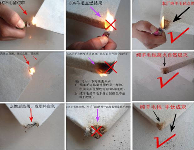 giường tay len tinh khiết cảm thấy giường cảm thấy batt kang cảm thấy ẩm kang 20mm dày cảm thấy chăn nệm - Nệm nệm kymdan trả góp