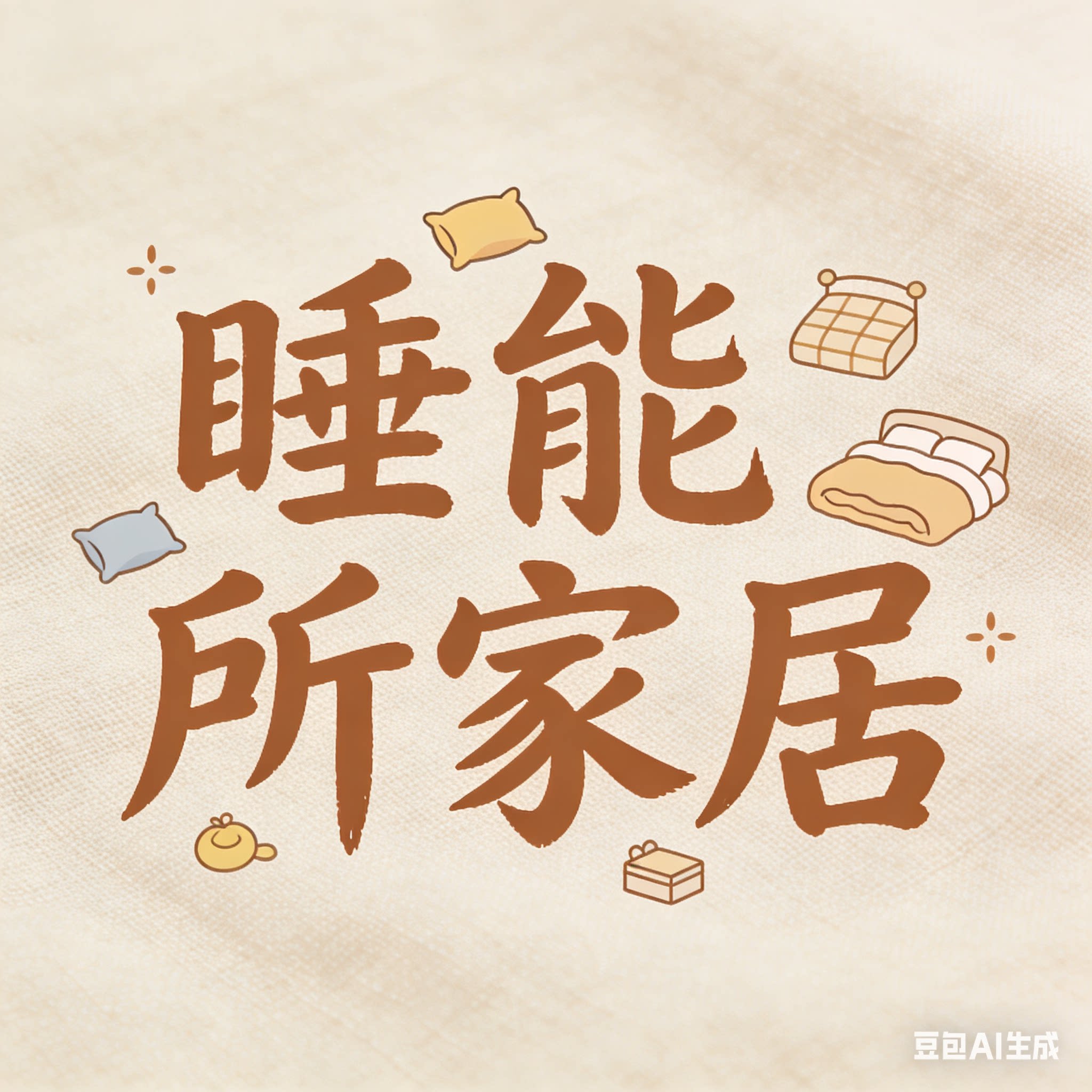 睡能所家居的LOGO