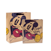 Mickey portable cute plastic shopping bag paper bag gift bag