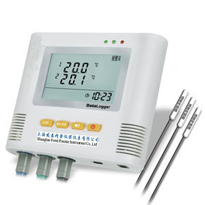 Three-way high-temperature temperature recorder L93-3H multi-channel temperature recorder 300 ° C High temperature