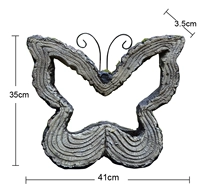 Бабочка цветочная горшка