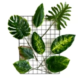 Nordic ins ins wind iner art mesh Моделирование листовой черепахи задней листья гостиная