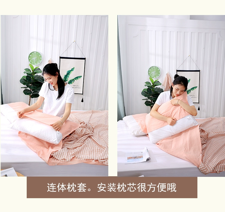 Rửa bông cotton túi ngủ người lớn ánh sáng xách tay du lịch kinh doanh khách sạn giường trên bẩn sheets người đôi