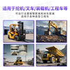 Forklift Excavator Truck Reversing Radar Sound and Light Alarm Ai Anti-Collision Alarm System Camera Blind Spot Monitoring Voice