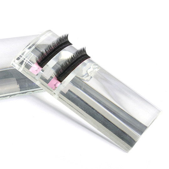 Grafting Eyelash Arched Crystal Spacer With Eyelash Roots Instrumental Planting Eyelash U Type Glass Crystal Table Spacer
