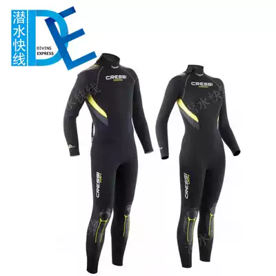 CRESSI CASTORO MEN AND WOMEN ONE-PIECE WETSUIT WARM SCUBA DIVING WETSUIT COLD 5MM