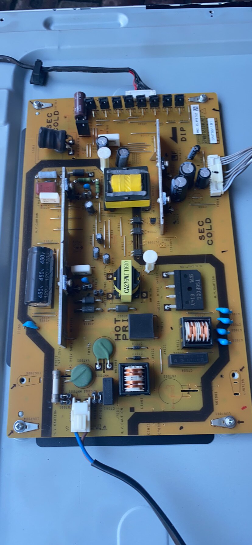 Sharp LCD-50V3A power board QPWBFG500WJN1 DUNTKG500 circuit board original disassembly machine is now