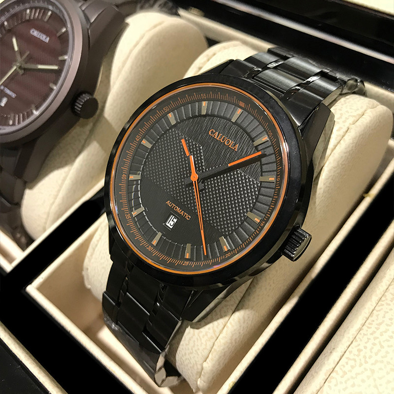 Corolla automatic mechanical men's watch fashion waterproof 2022 new business stainless steel belt men's watch tide