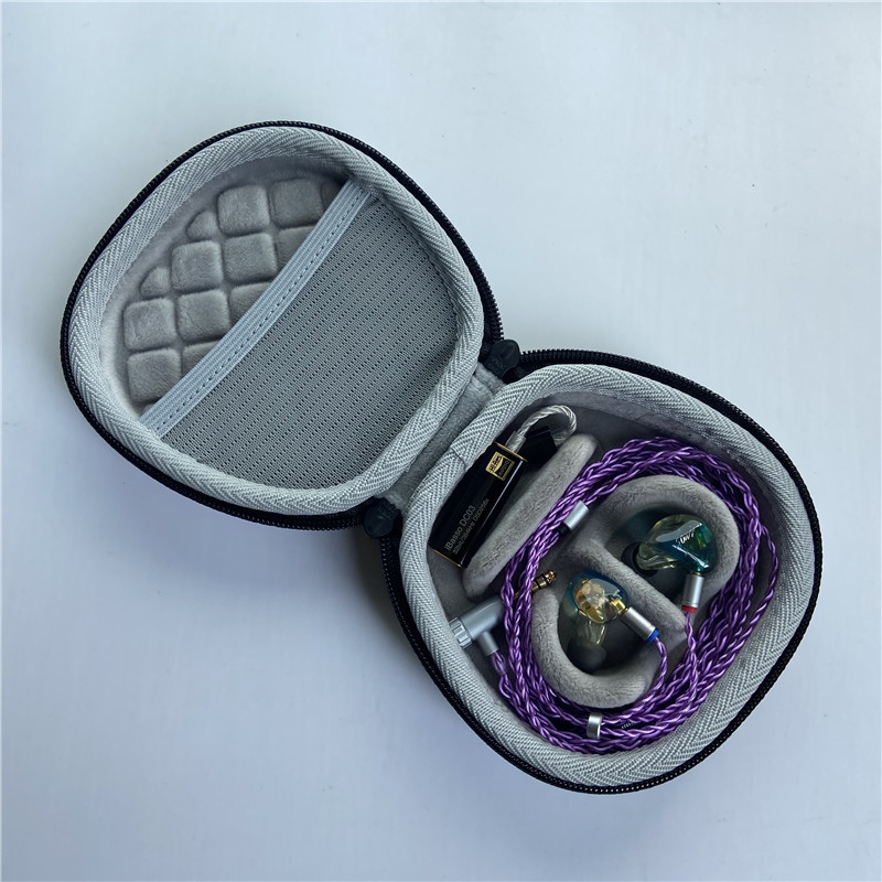 Suitable for Ailehe, Haibekai, Musicture, Lele, Fiio, Aibaso, Decoder, Headphone Amplifier, Small Tail Cable, Earphone Bag, Case