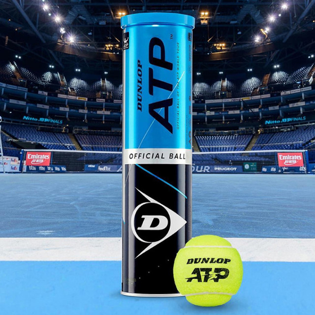 DUNLOP Dunlop tennis tin can Australian Open AO ບານການແຂ່ງຂັນ ATP tennis 3 ຊິ້ນ 4 ຊິ້ນທົນທານ