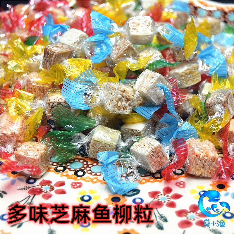 Qingdao is in a lot of taste Sesame fish willow cod fish candy fish candy crisp 20 catty bulk 7 provinces