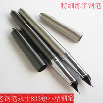 Old stock Yongsheng 833 Iridium pen Art pen Small exquisite type student writing pen Cute pen pocket pen