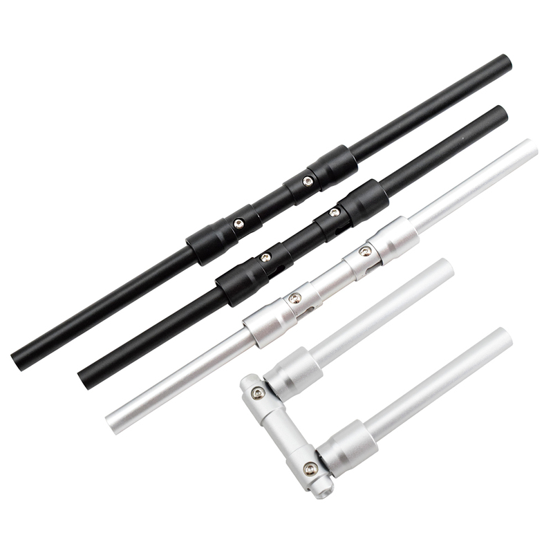 Aluminum Alloy Foldable Bicycle Handlebars, Scooter Modified Foldable Handlebars, Quick Folding, Adjustable Grips