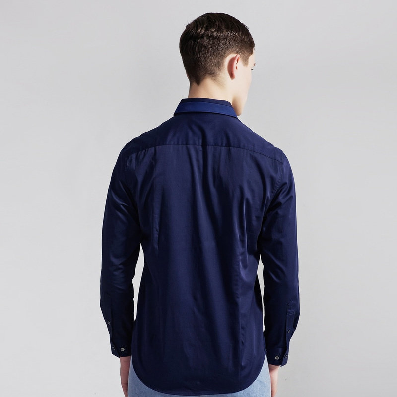 阿仕顿 男式时尚休闲长袖衬衫 天猫优惠券折后￥49起包邮（￥149-100）多色可选