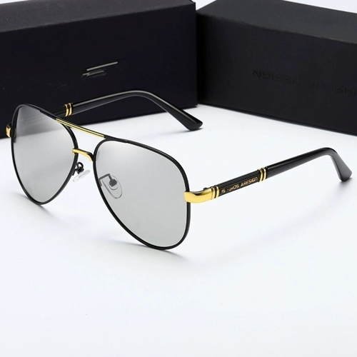 Трендовые солнцезащитные очки на солнечной энергии, коллекция 2022, защита от ультрафиолета