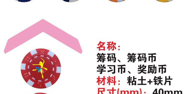 Chip tùy chỉnh chip xu tùy chỉnh mạt chược giảng dạy mã thông báo phần thưởng giảng dạy đào tạo đào tạo mã thông báo tùy chỉnh tiền xu - Các lớp học Mạt chược / Cờ vua / giáo dục bàn chơi mạt chược