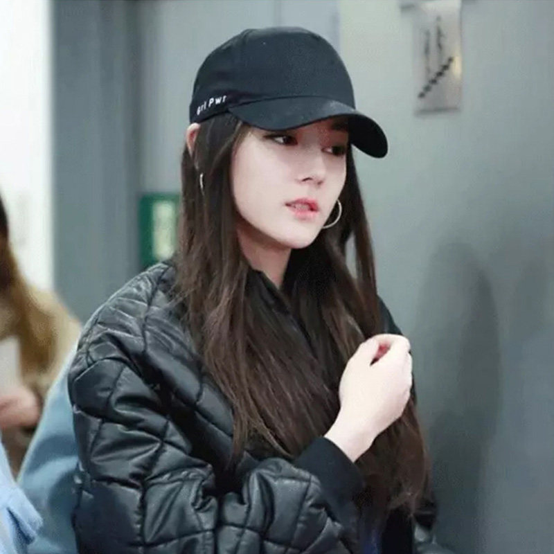 Dirizeba with the same cap children Spring and autumn Korean version Tidal Duck Tongue Cap Man Tide Summer Baseball Cap Black Sunhat