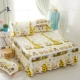 Phim hoạt hình 100% cotton giường loại cotton đơn mảnh trải giường bọc góc giường đặt tấm chống trượt 1,5 / 1,8 / 2 mét