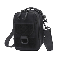 (WE equiped library) Trident small bag multifunctional tactical purse outdoor inclined satchel abrasion resistant anti-slip handbag